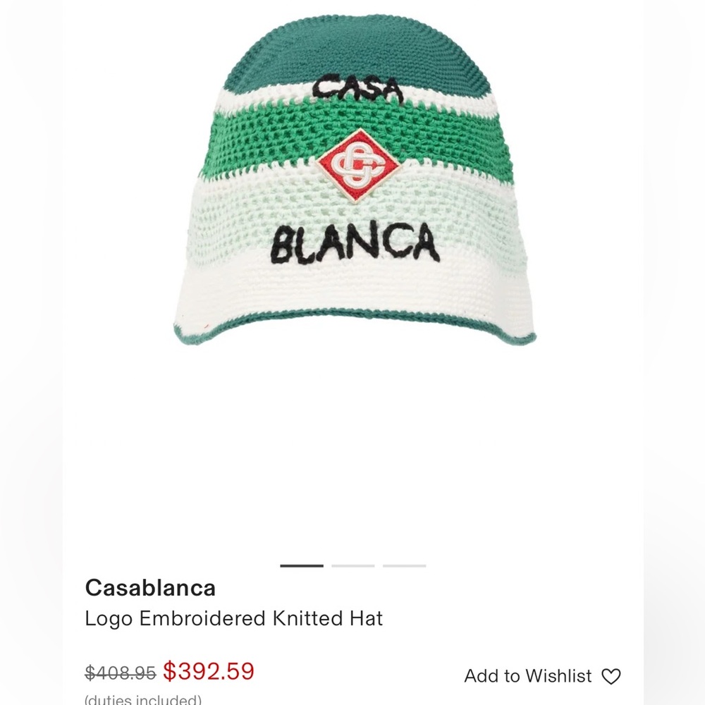 Casablanca crochet hat